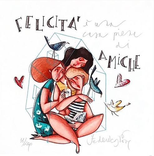 Federica Porro - Felicit&agrave; &egrave; una casa piena di amiche (tre)